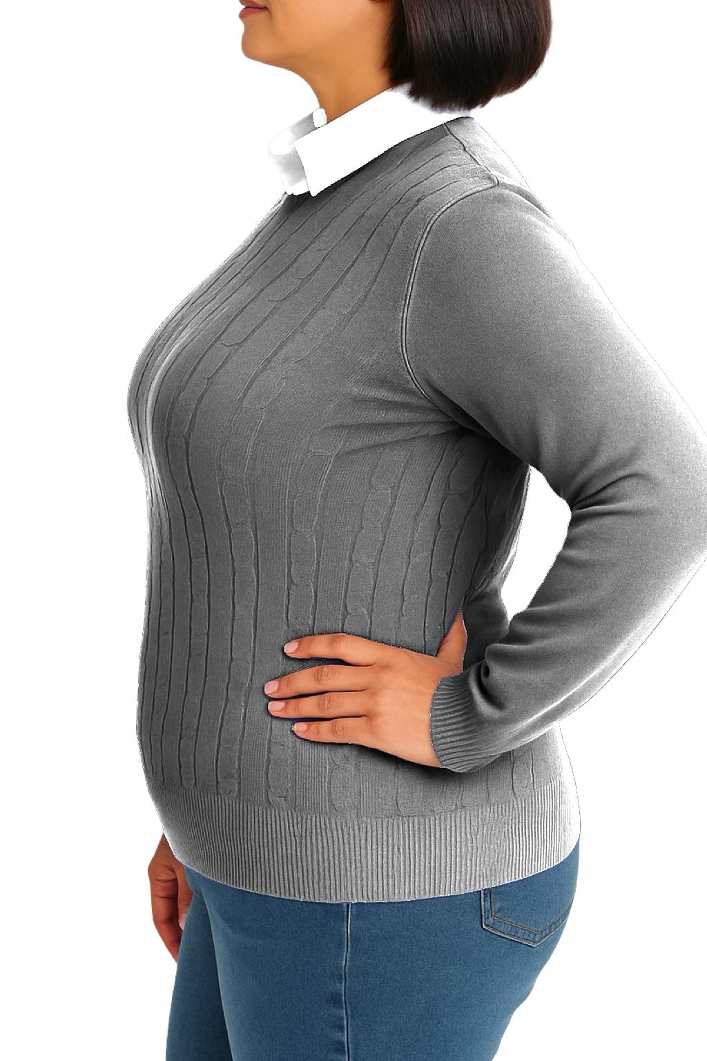 Maglia Scollo Camicia