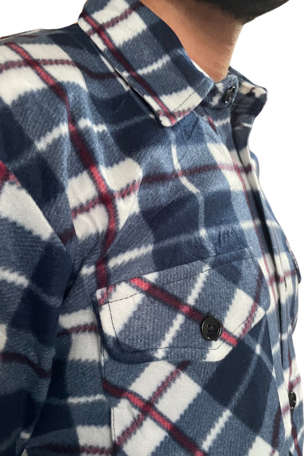 Camicia Pile Uomo