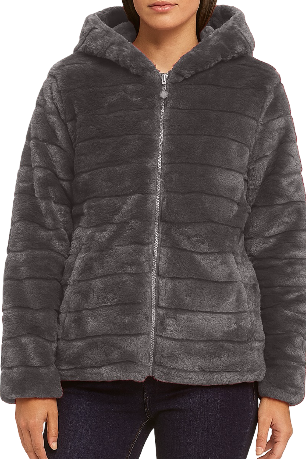 Giubbotto Double-face Pelliccia