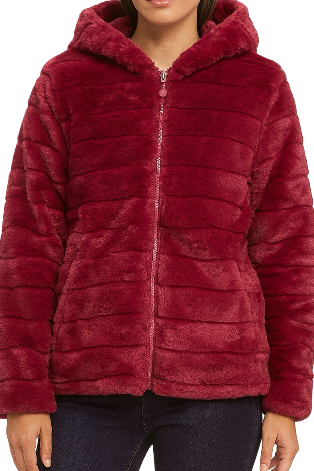 Giubbotto Double-face Pelliccia