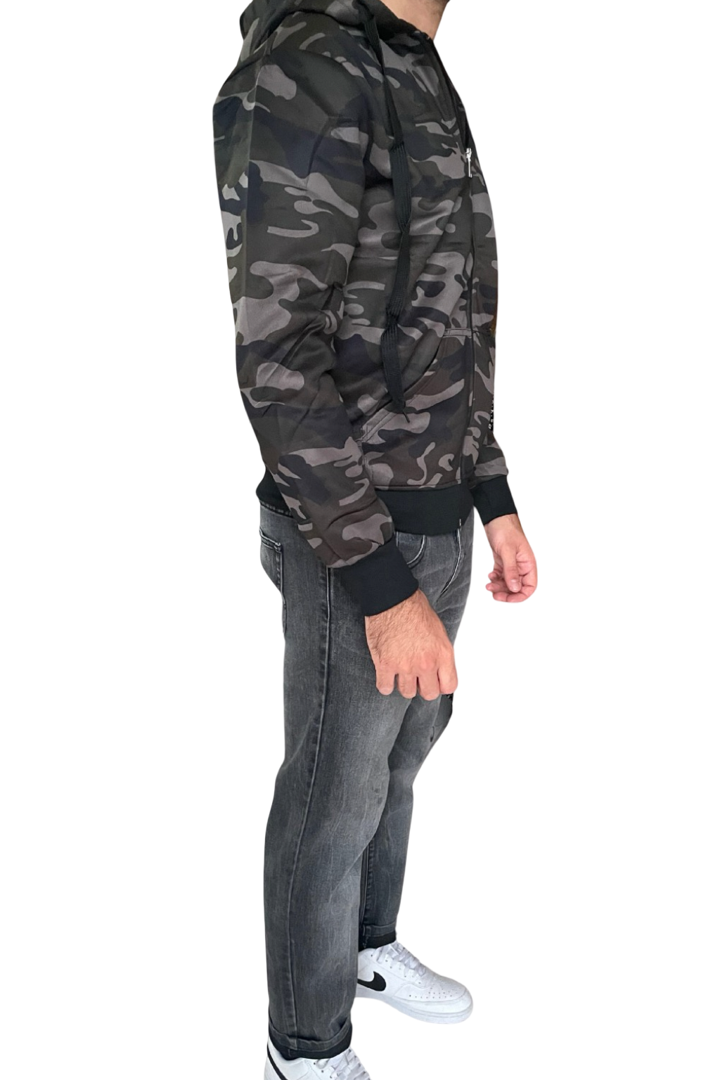 Felpa mimetica uomo