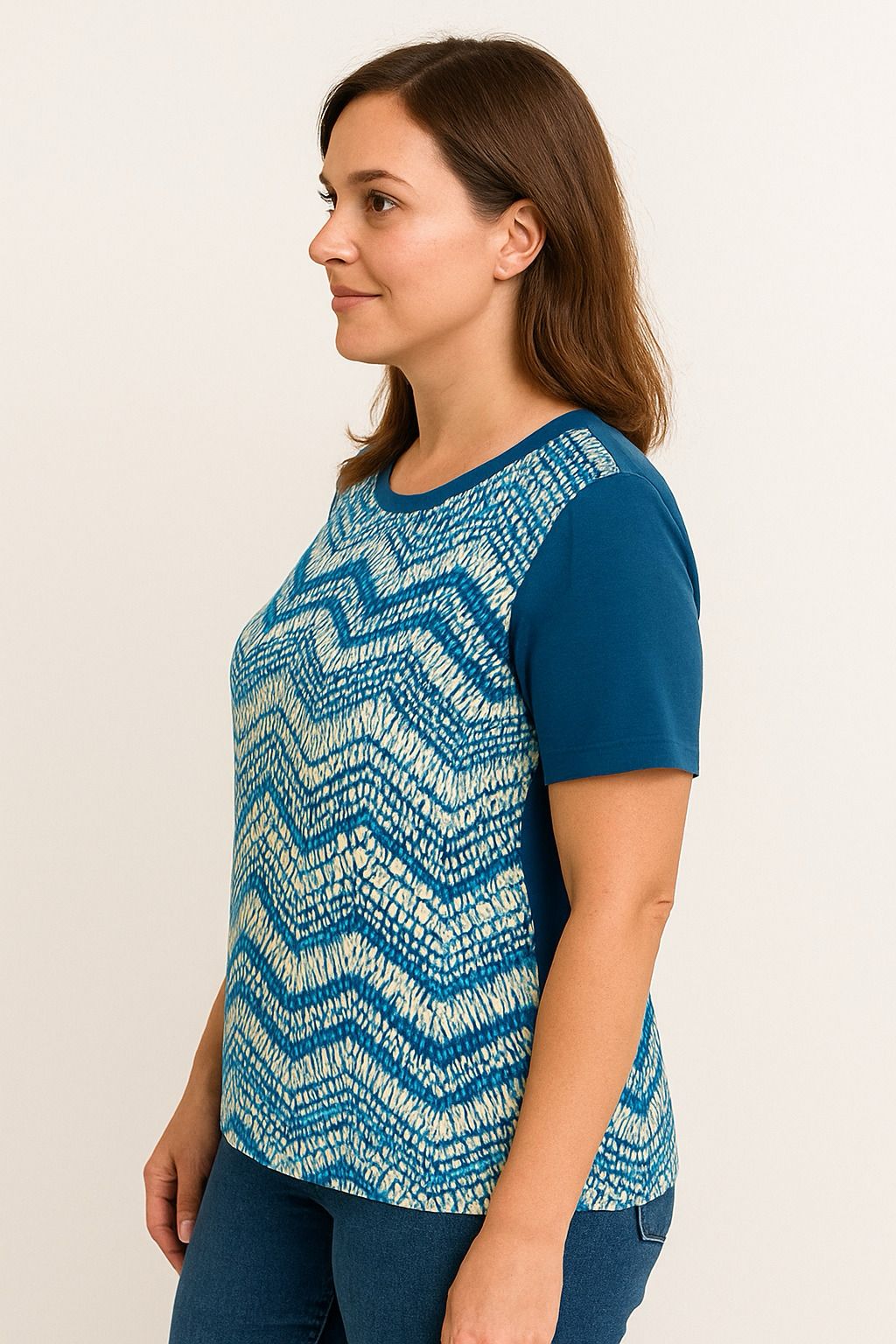 Maglia fantasia signora