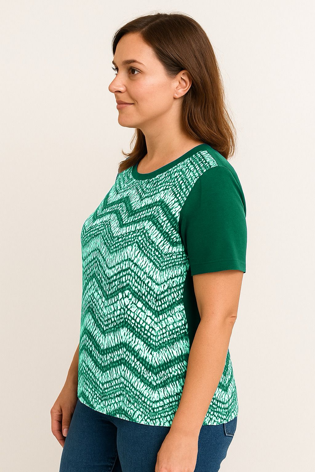 Maglia fantasia signora
