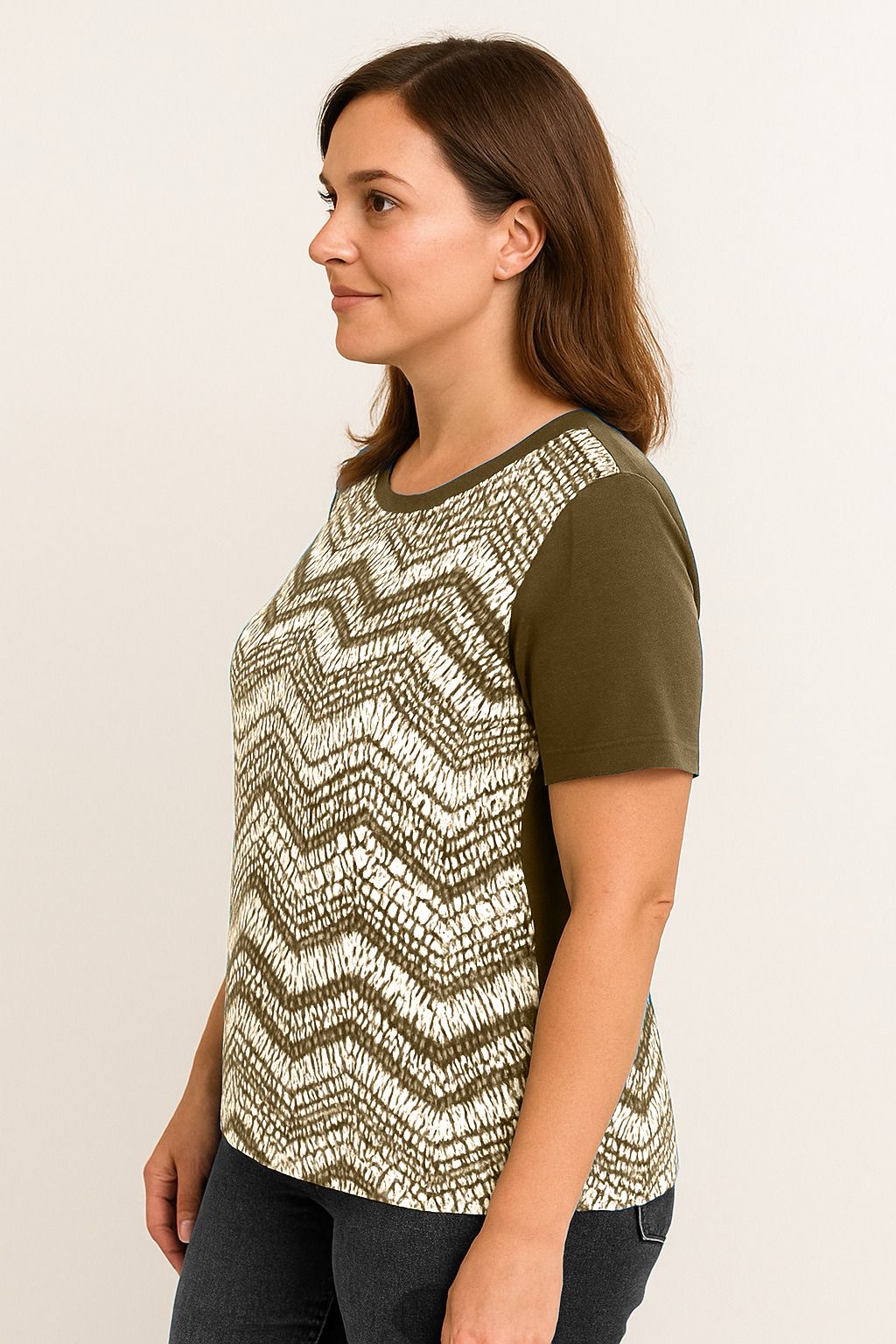 Maglia fantasia signora