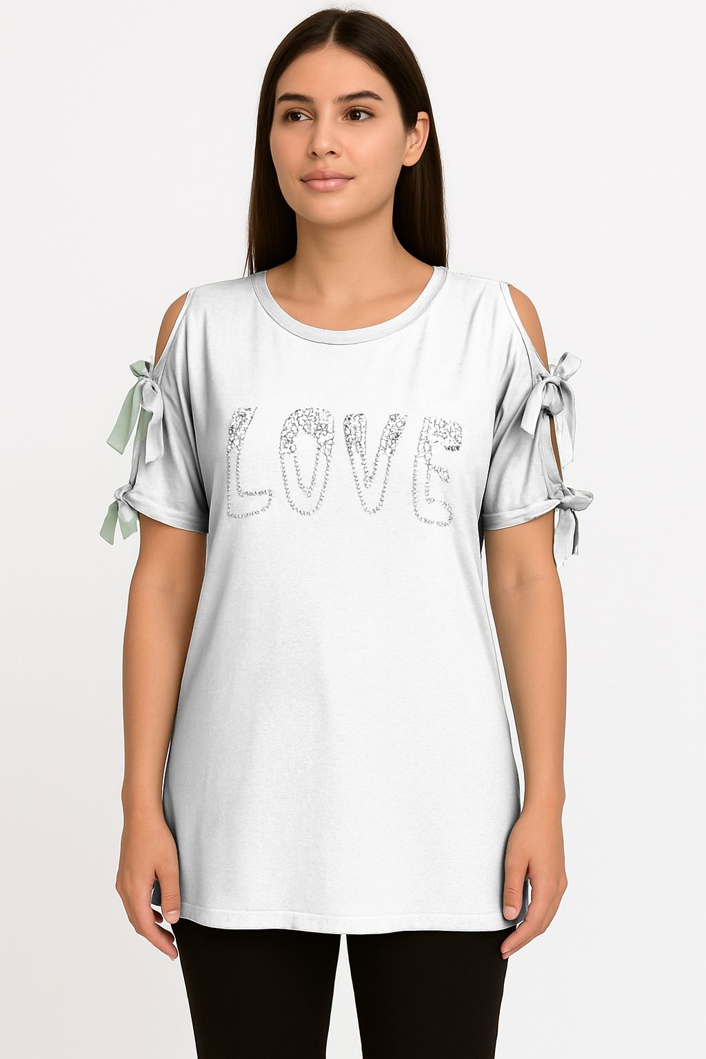 Maglia spalle scoperte LOVE
