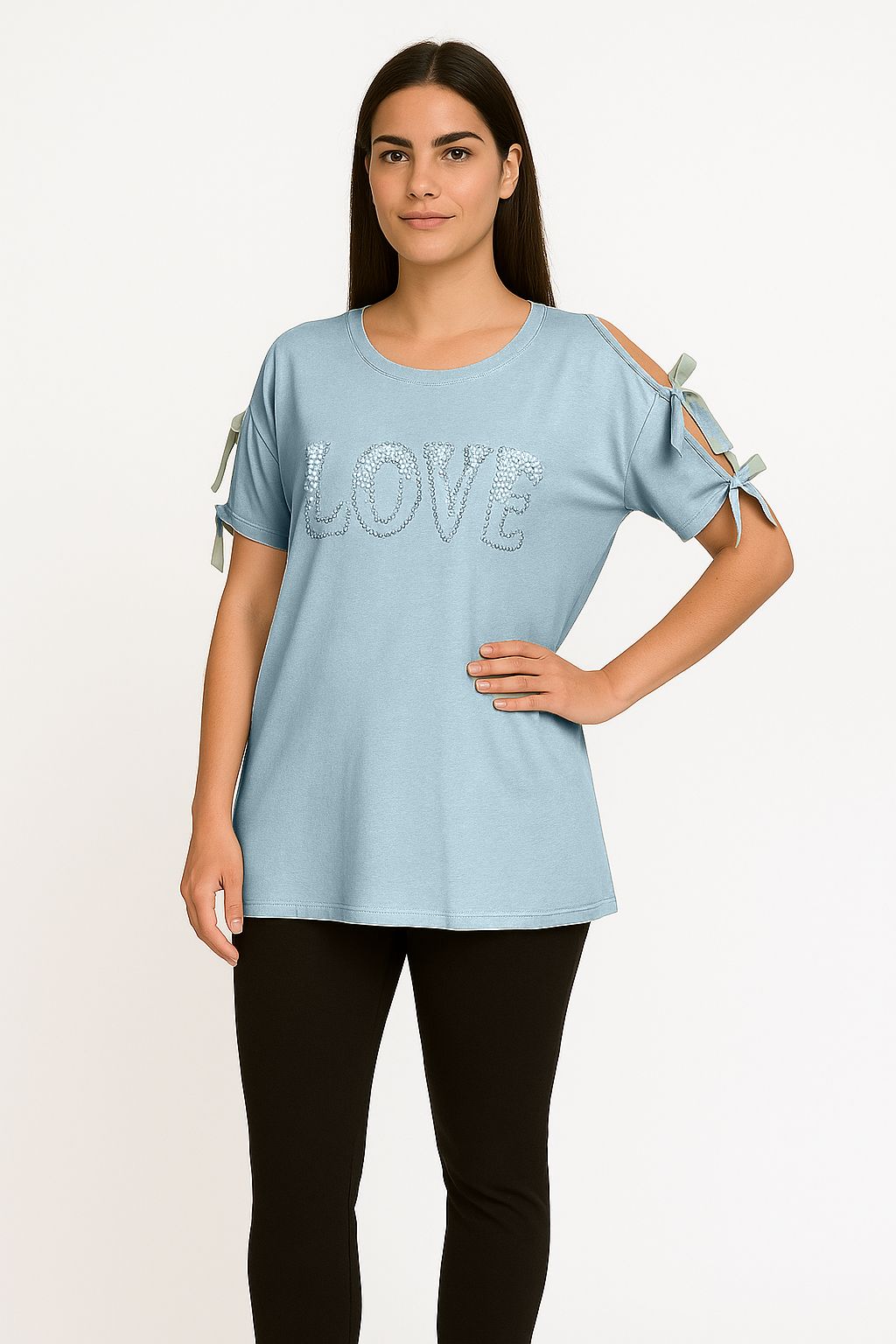 Maglia spalle scoperte LOVE