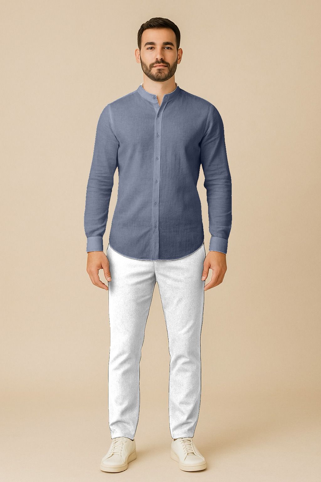 Camicia di lino uomo