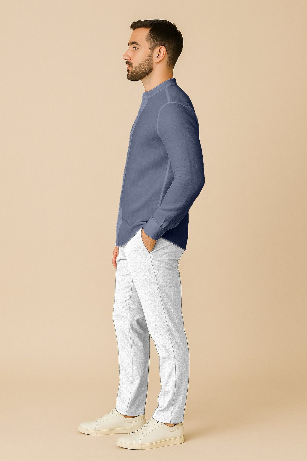 Camicia di lino uomo