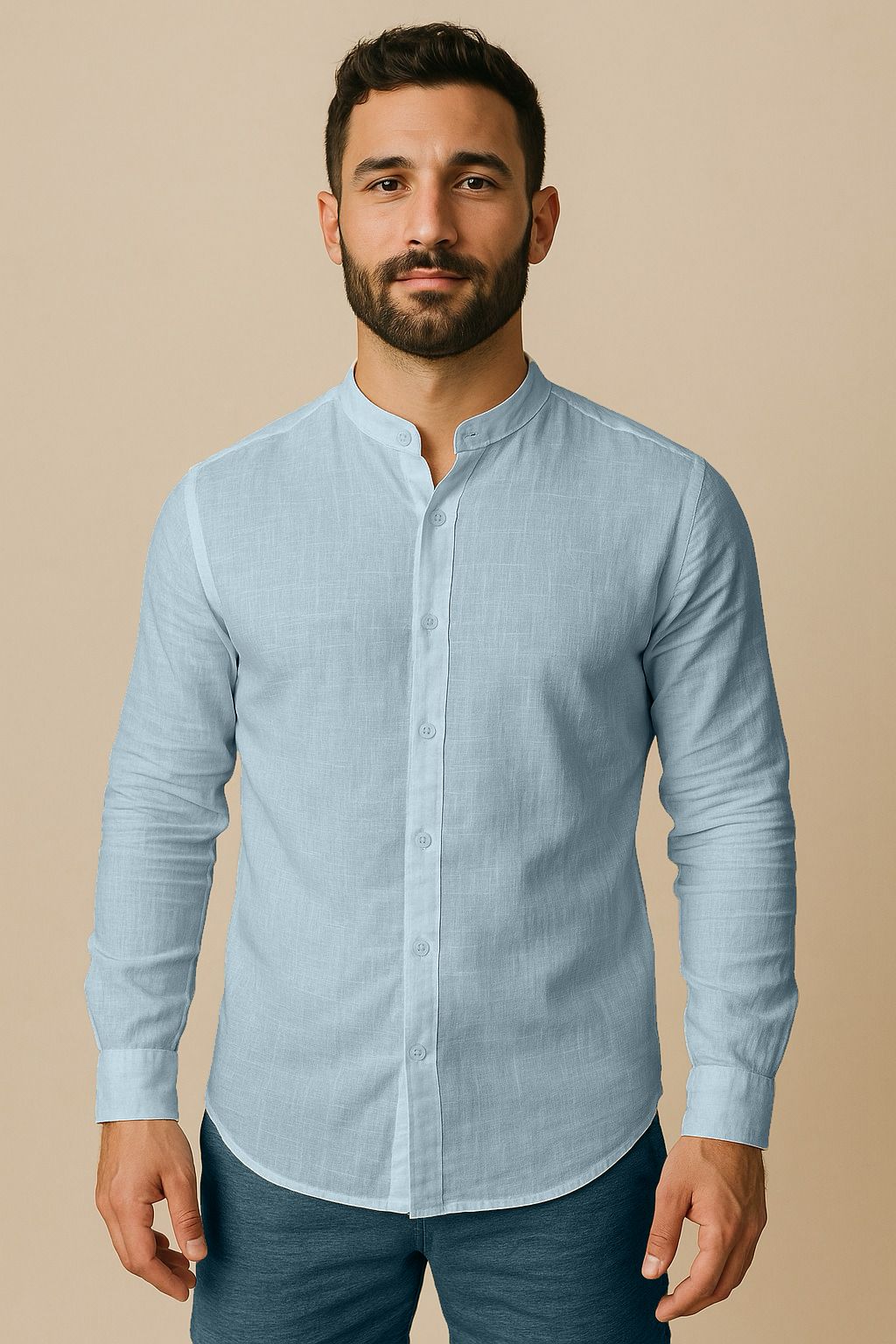Camicia di lino uomo