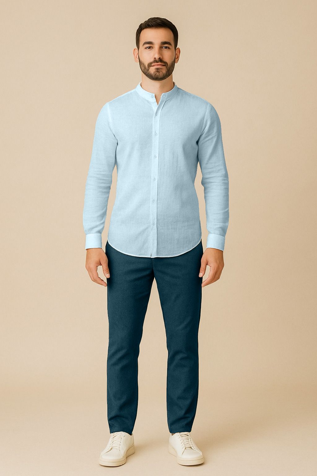 Camicia di lino uomo