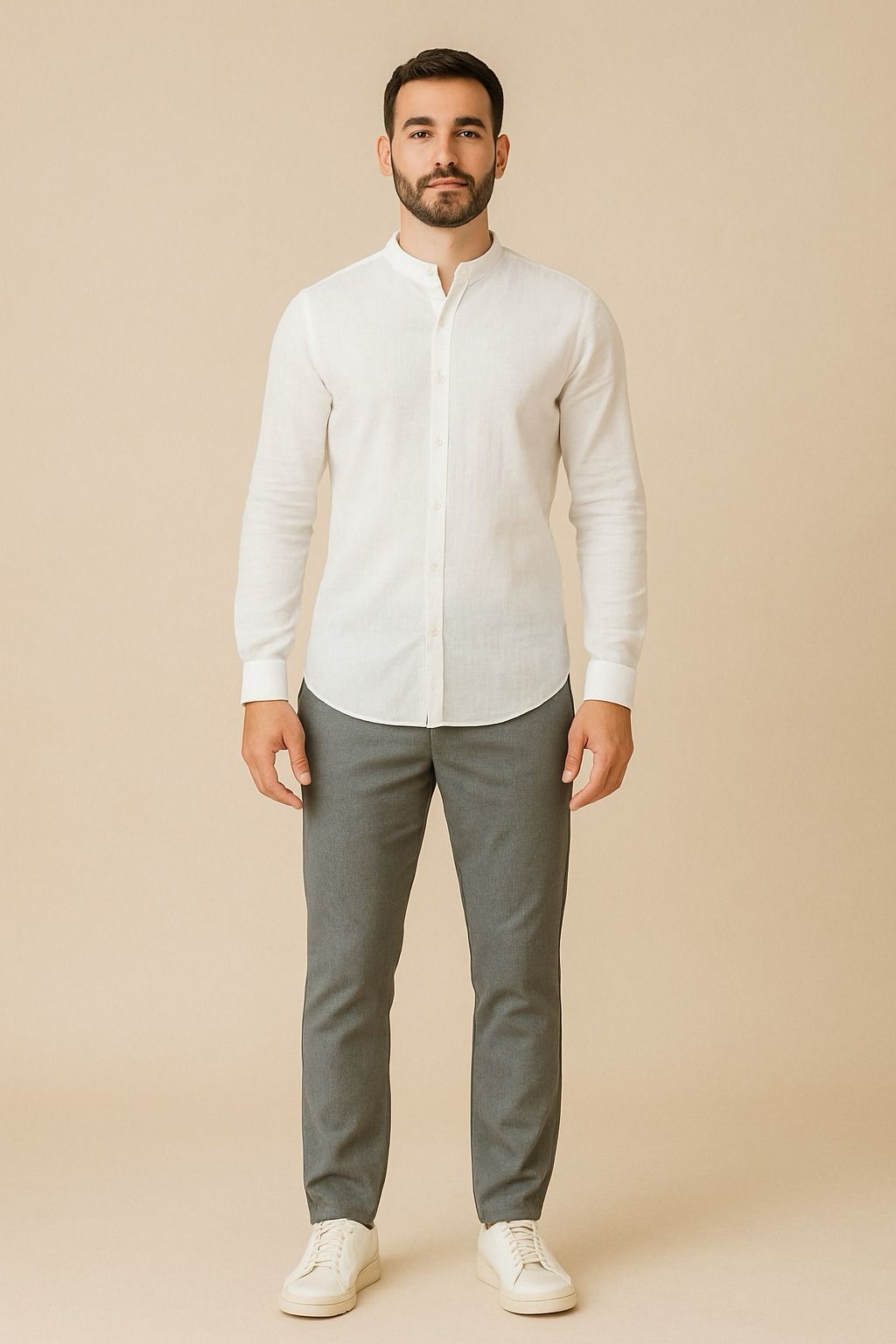 Camicia di lino uomo