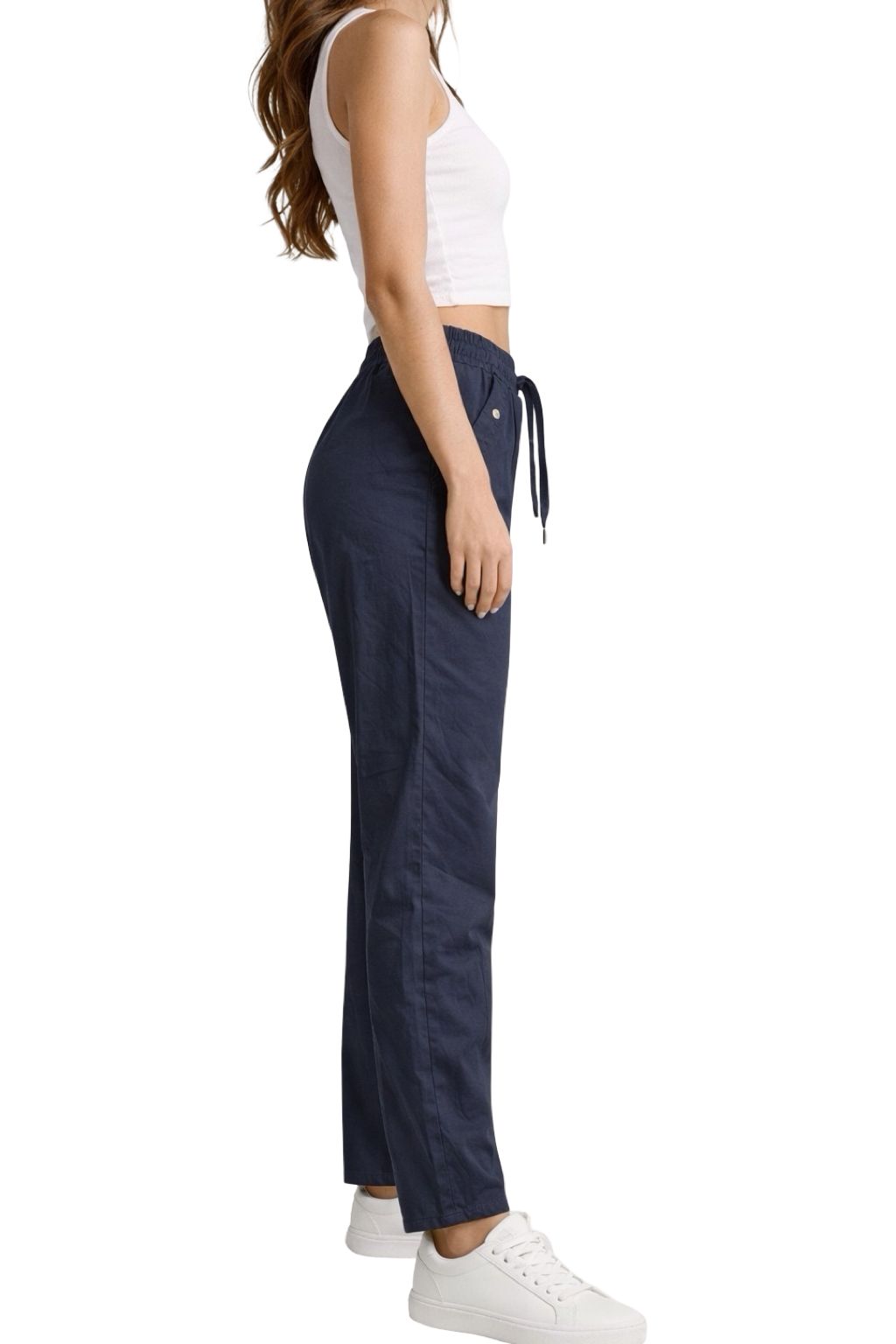 Pantaloni Cotone Elasticizzati