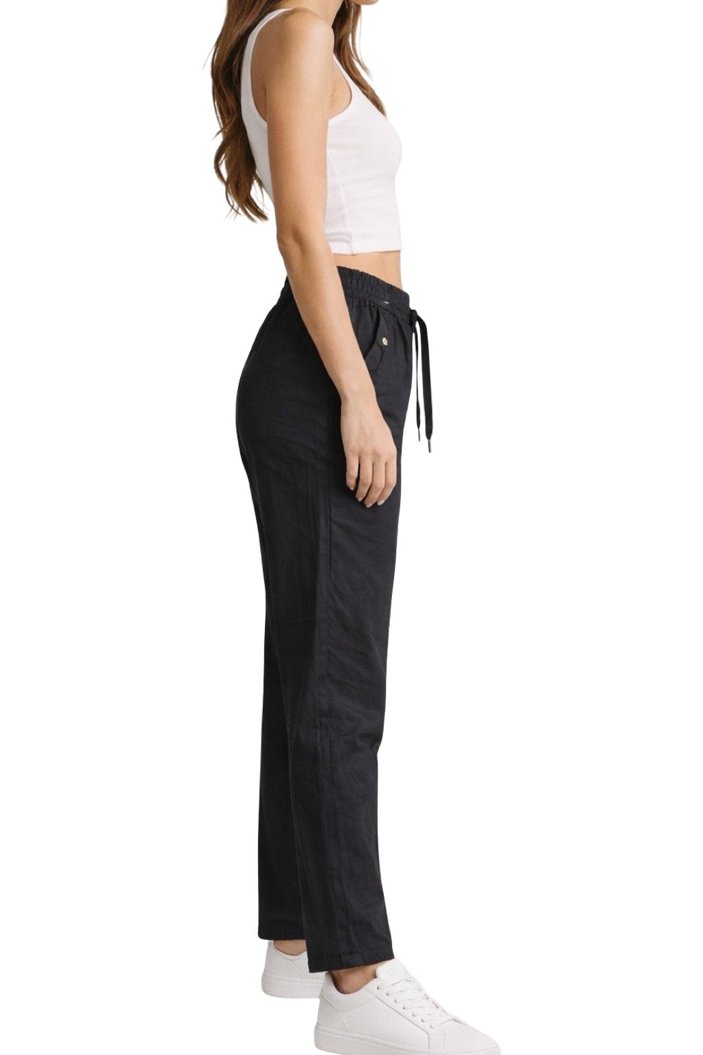Pantaloni Cotone Elasticizzati