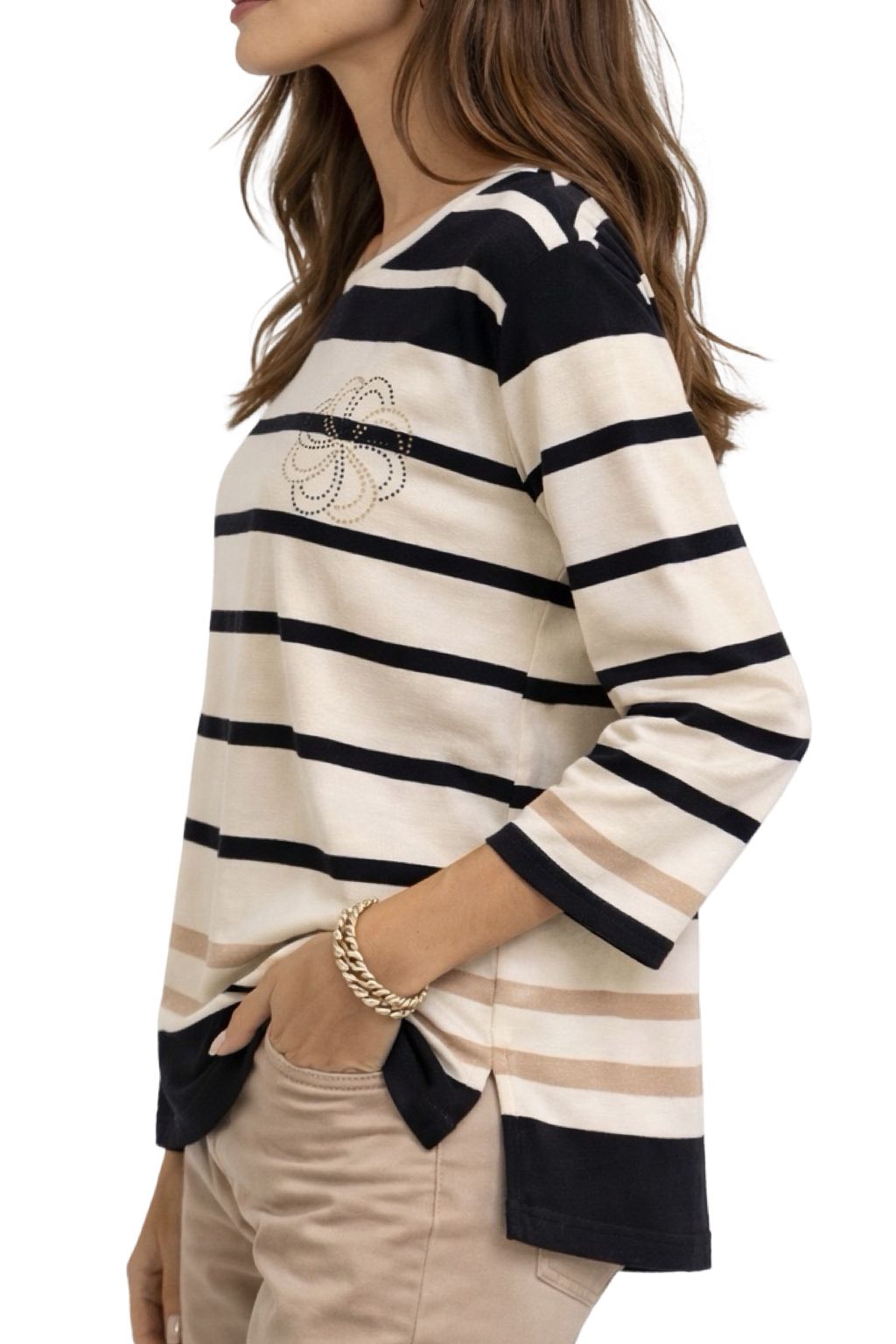 Maglia Righe Oversize
