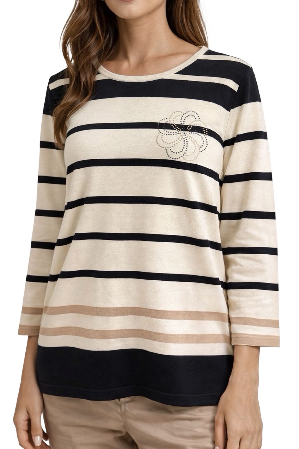 Maglia Righe Oversize