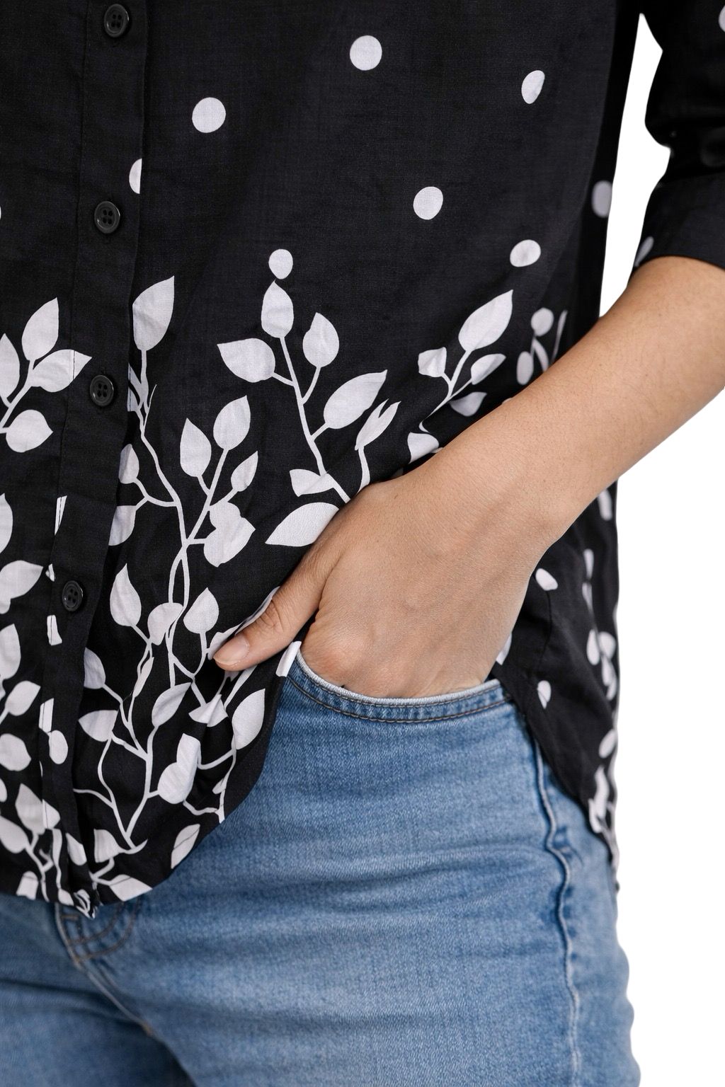 Camicia Fiori e Pois