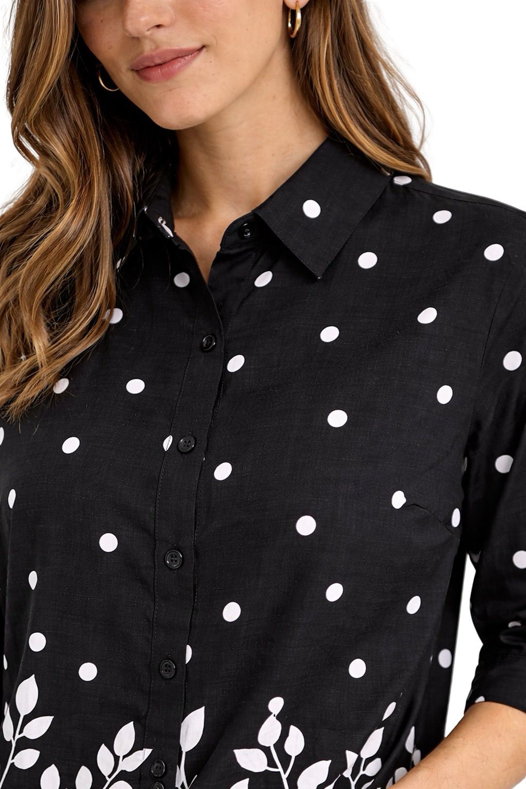 Camicia Fiori e Pois