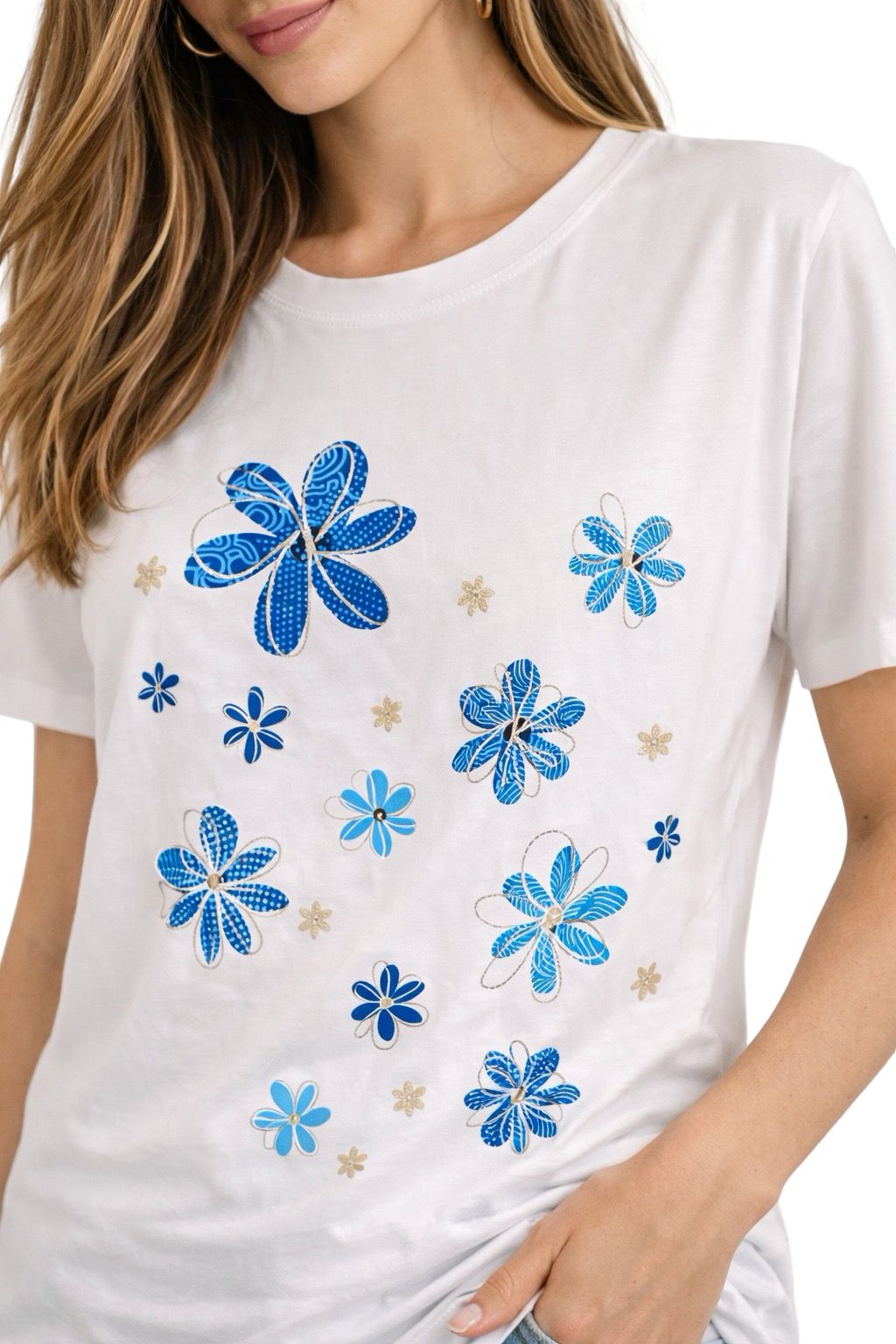 T-Shirt Stampa Floreale