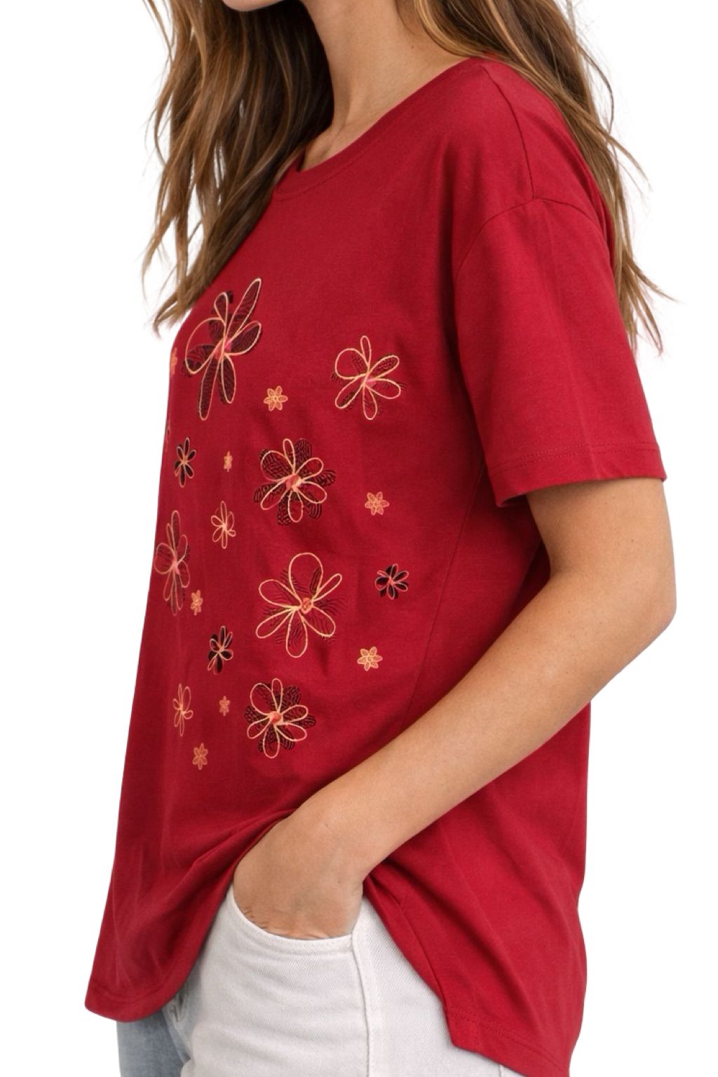 T-Shirt Stampa Floreale