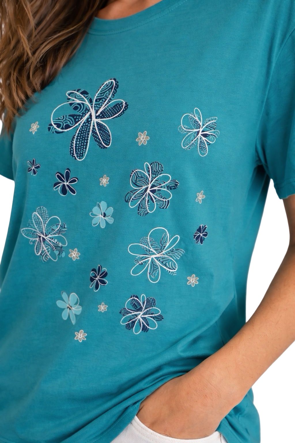 T-Shirt Stampa Floreale