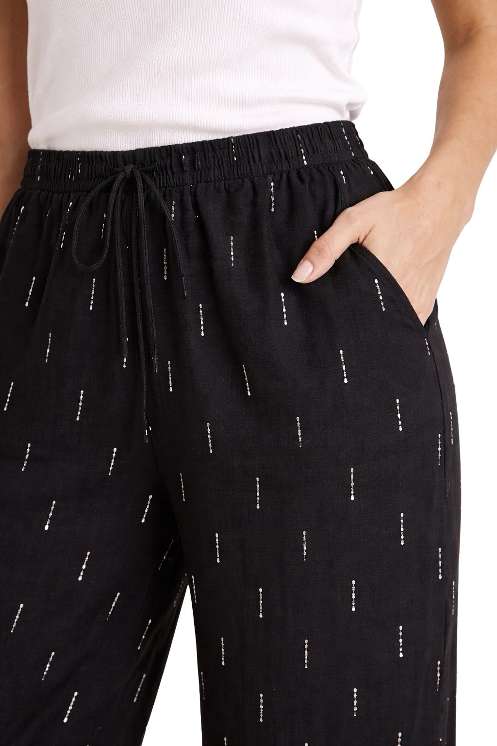 Pantaloni Brillantini Cadenti