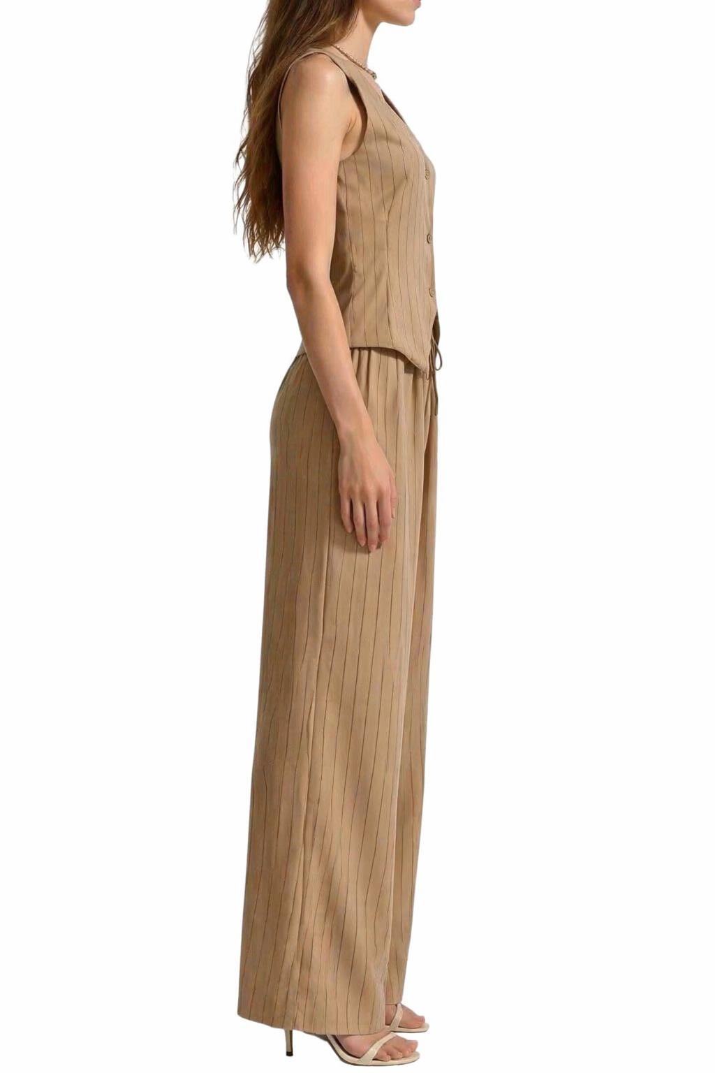 Completo Gilet e Pantaloni Palazzo