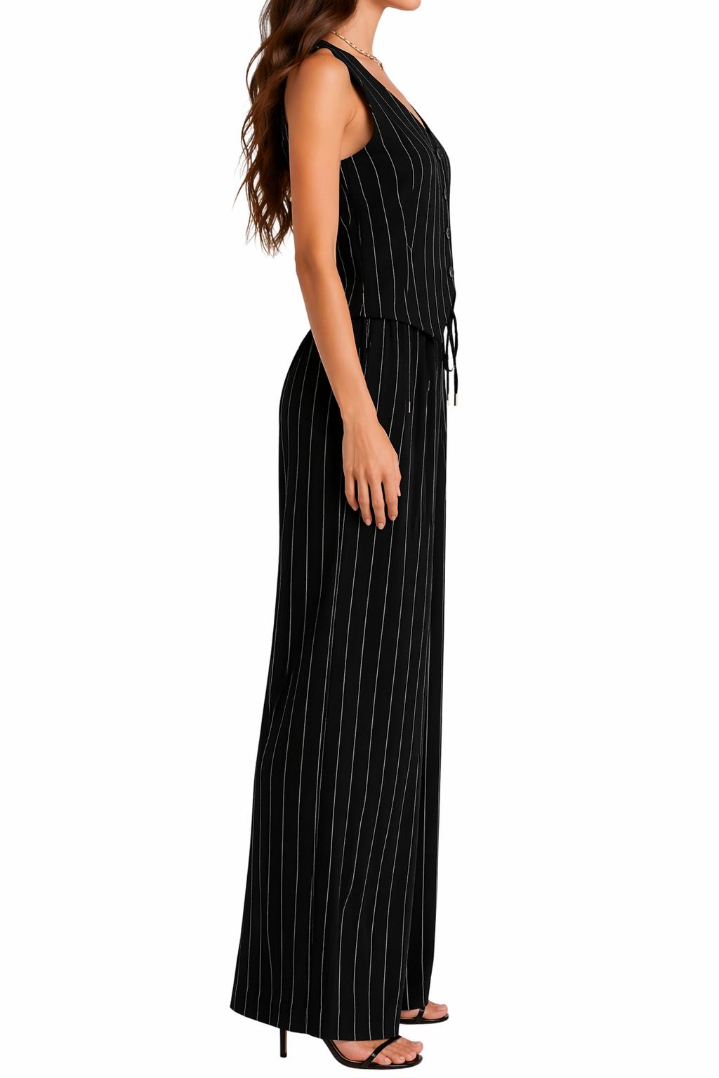 Completo Gilet e Pantaloni Palazzo