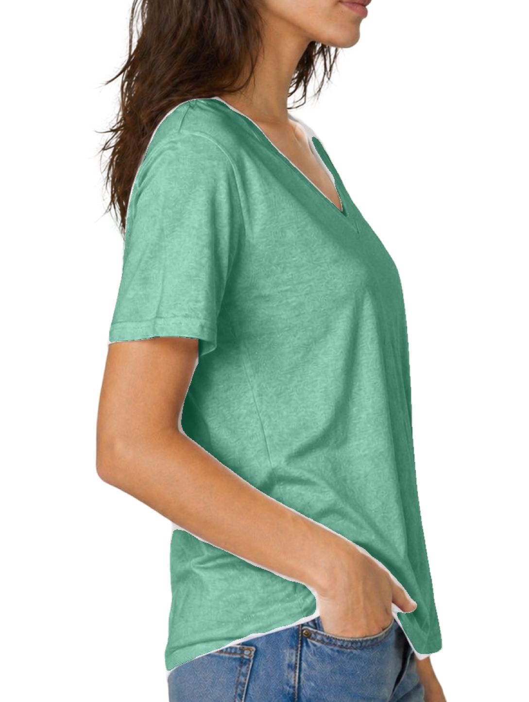 T-Shirt Scollo a V
