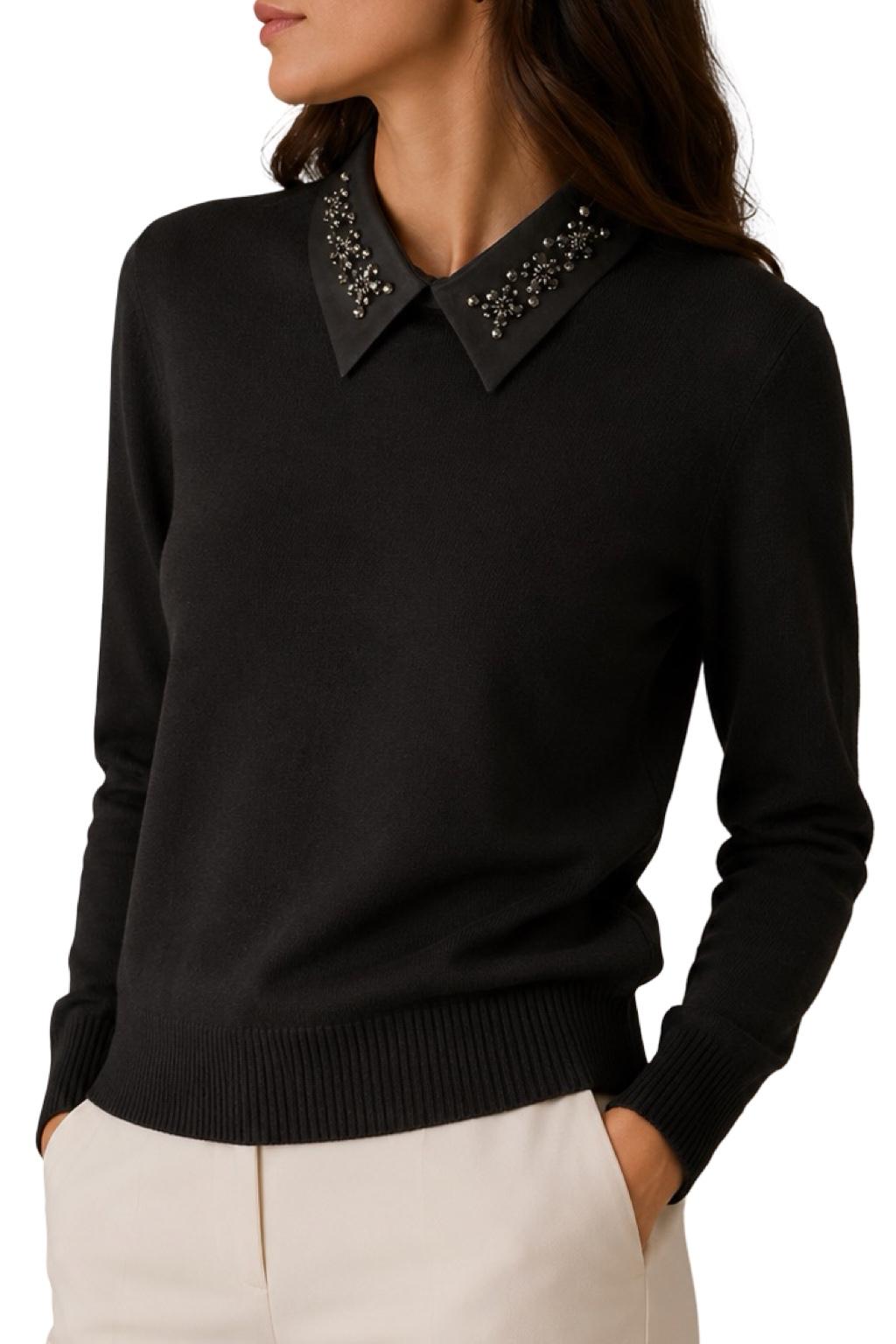 Maglia Colletto Camicia