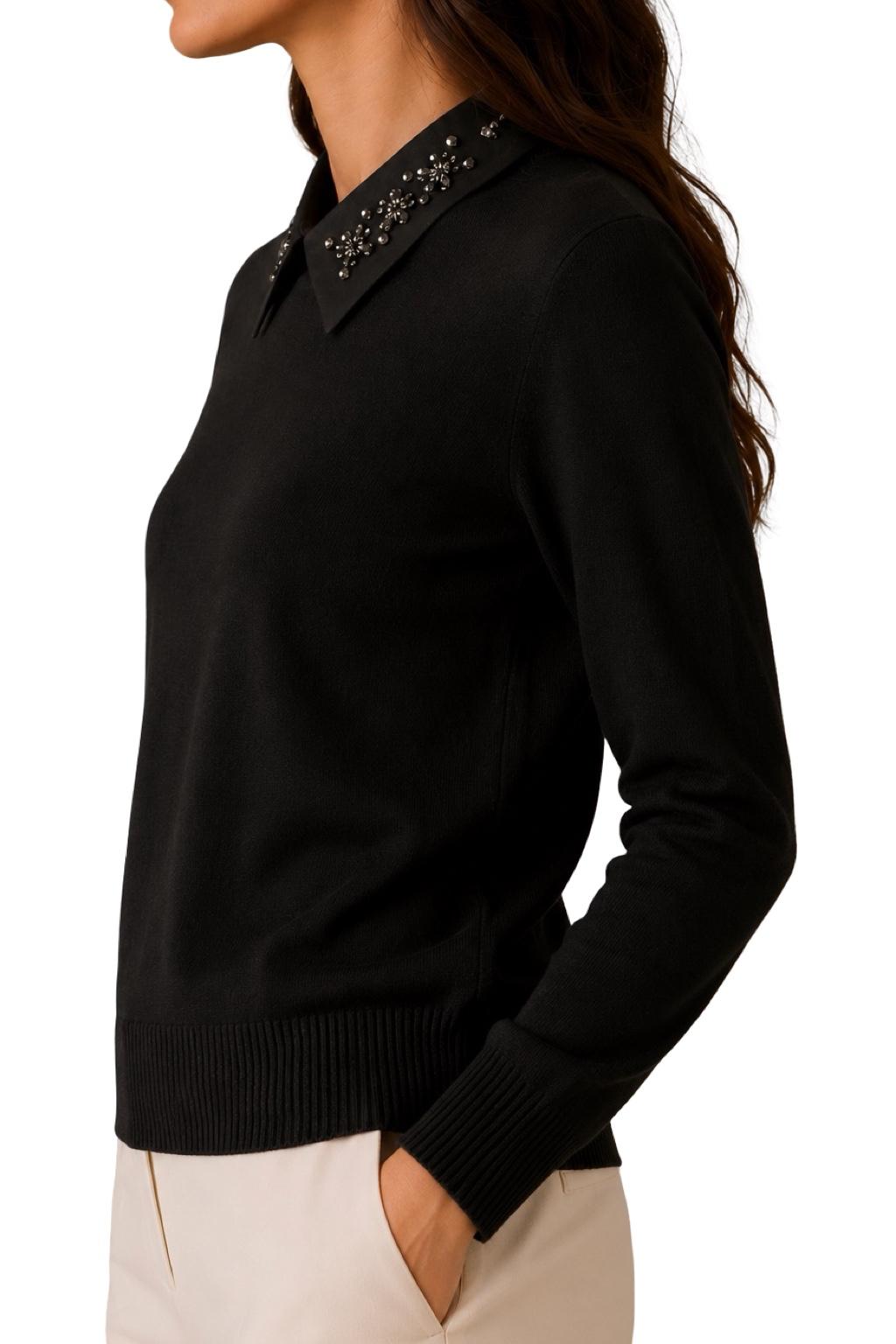 Maglia Colletto Camicia