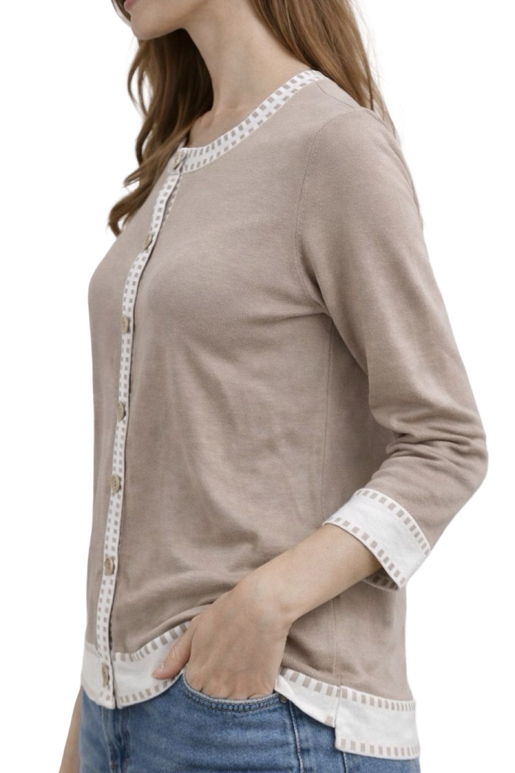 Cardigan Di Filo