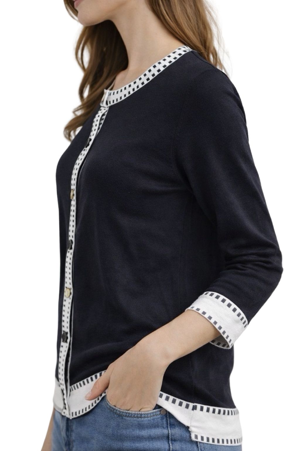 Cardigan Di Filo