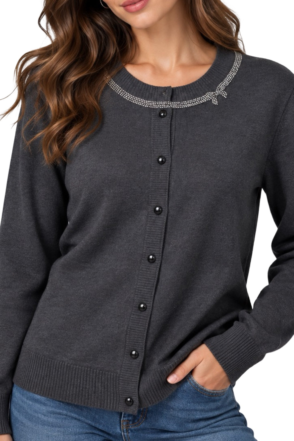 Finto Cardigan Perla