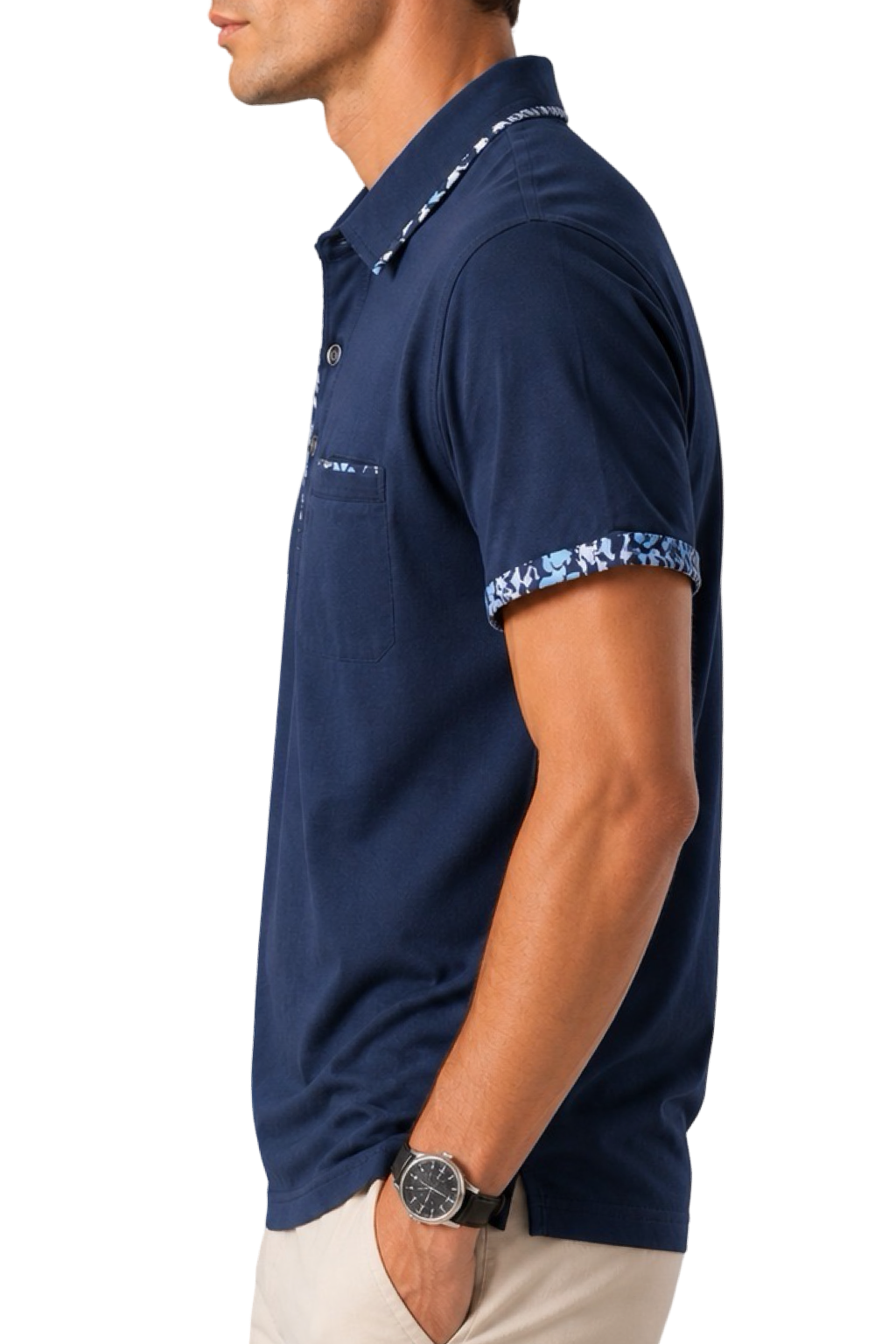 Polo Uomo Bordino Fantasia