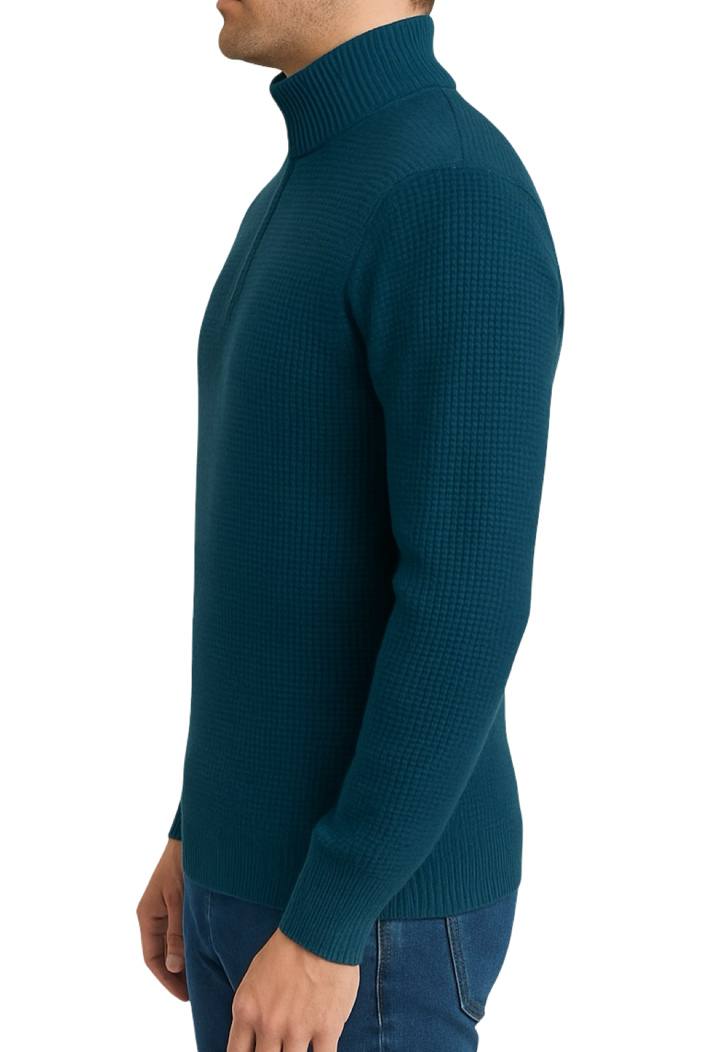 Maglione Mezza Zip Uomo