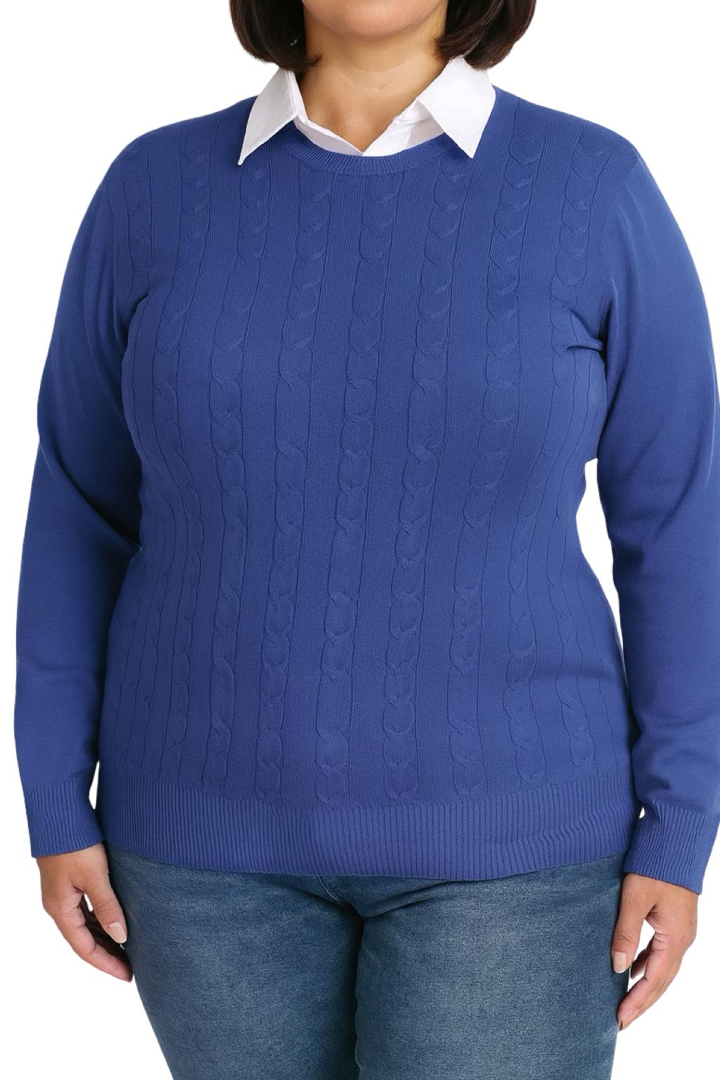 Maglia Scollo Camicia