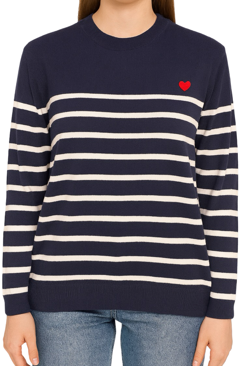 Maglia Cuoricino e Righe