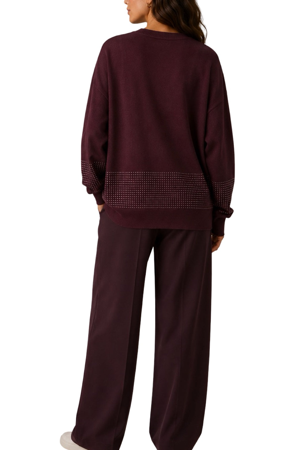 Maglia Lunga Fascia Paillettes
