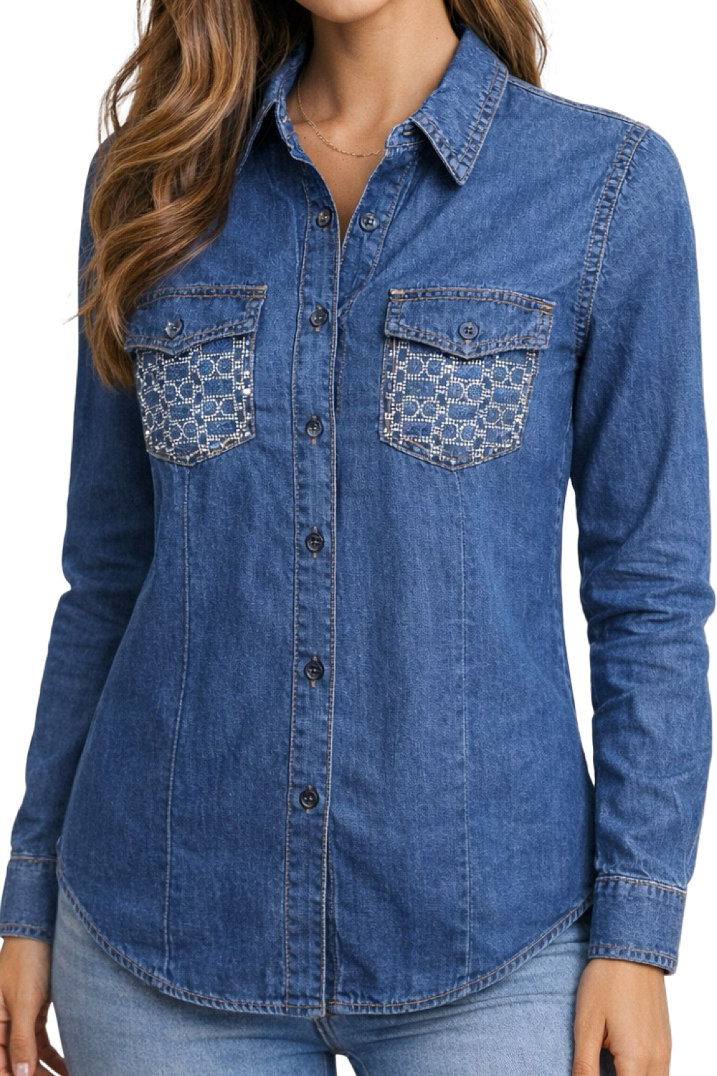 Camicia Jeans Donna