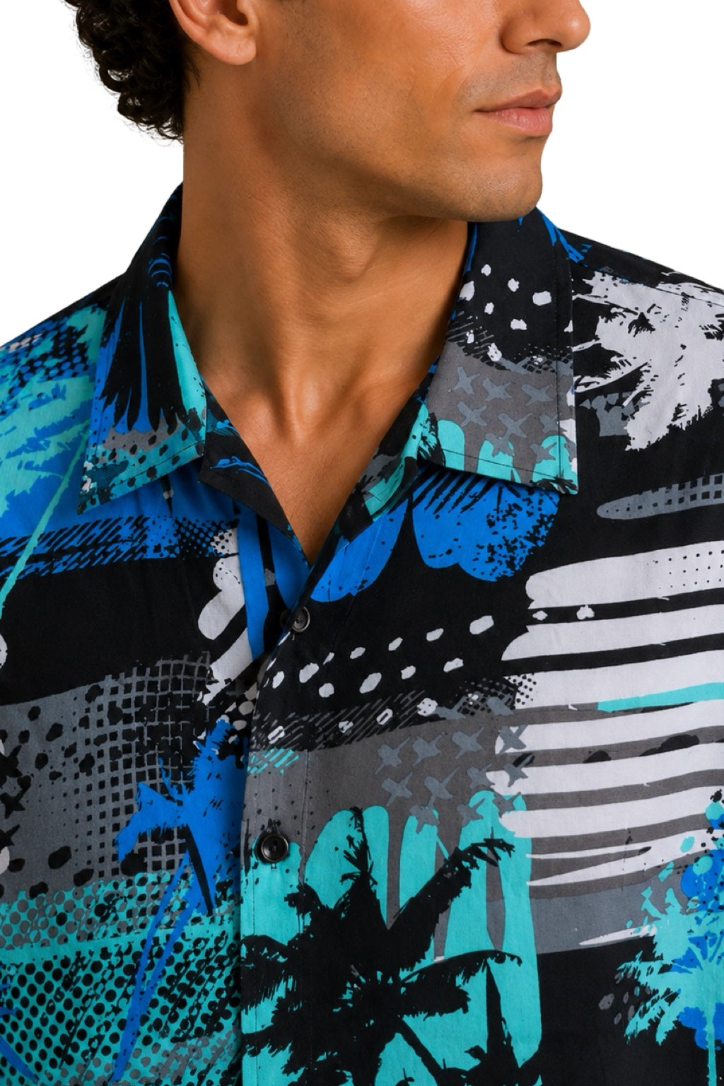 Camicia uomo Hawaiana