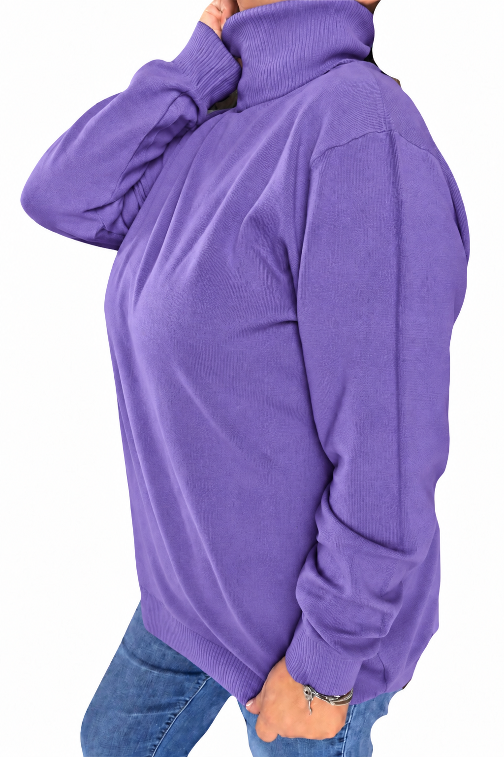 Maglia Collo alto Oversize