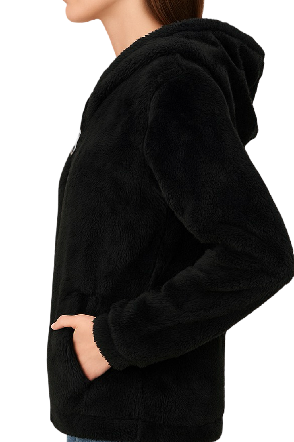 Pelliccia Stile Felpa