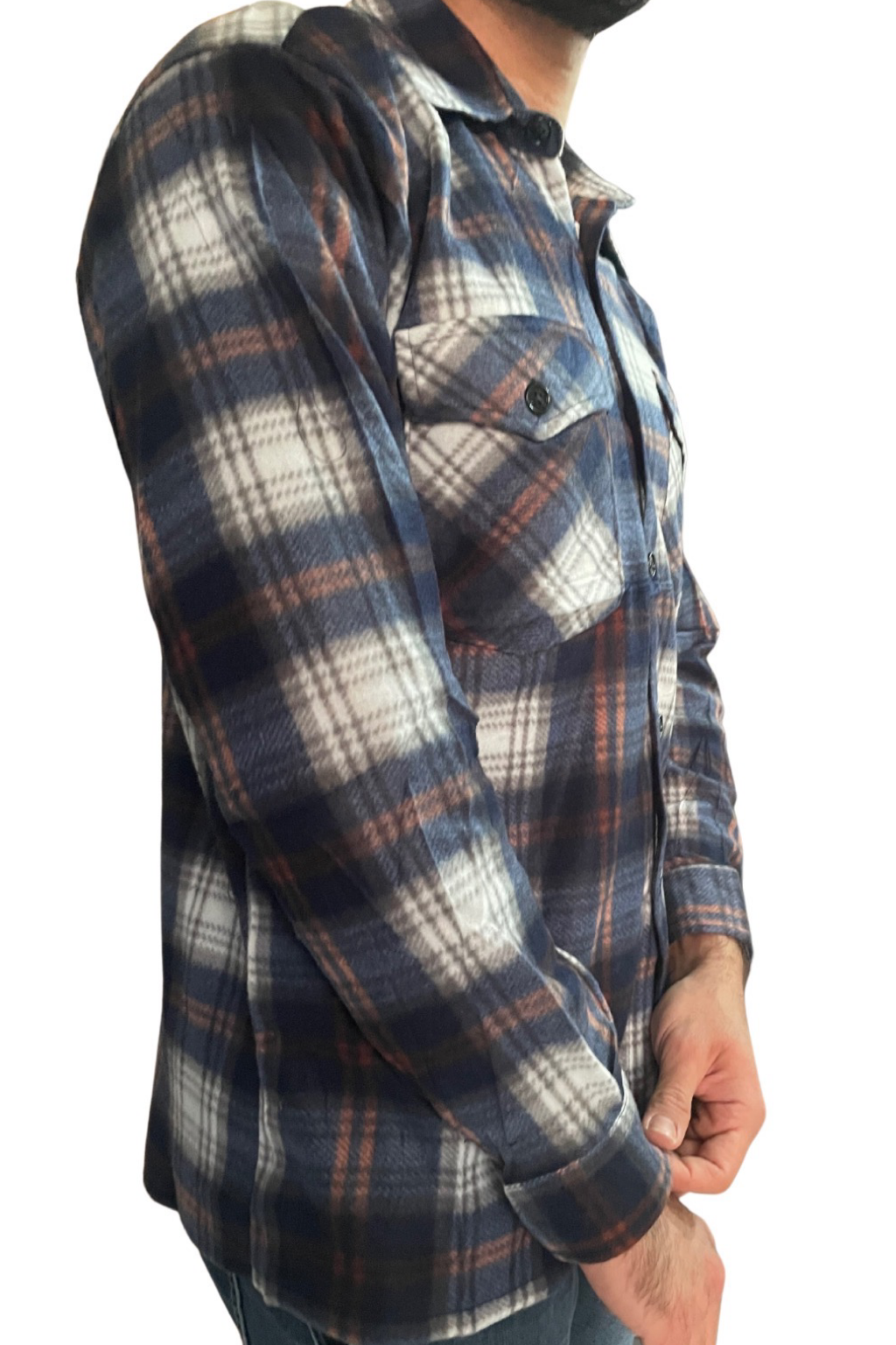 Camicia Pile Uomo