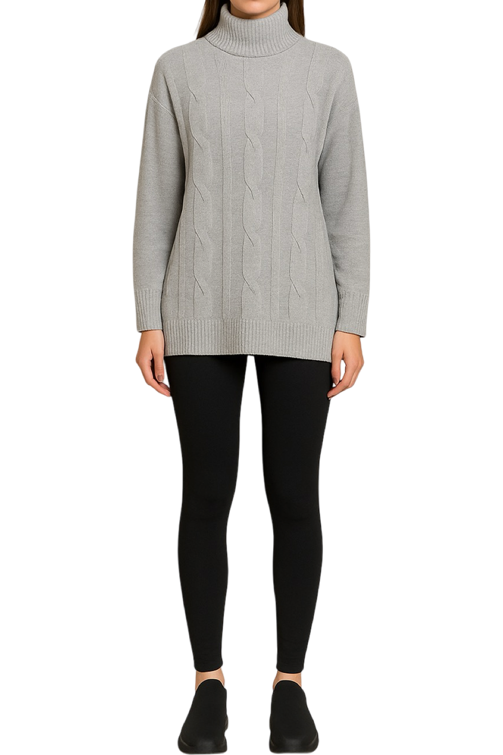 Maglione Lungo Glitter Natalizio