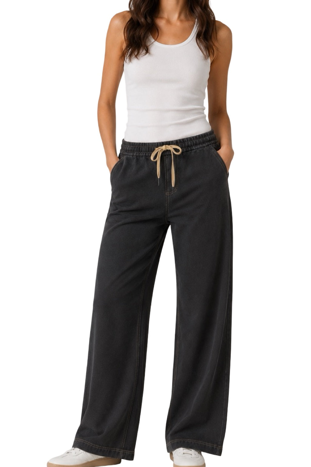 Jeans Gamba Ampia