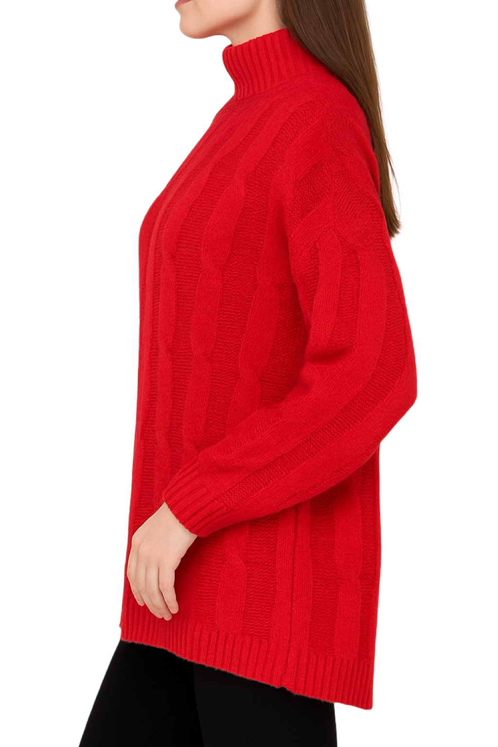 Maglione Lungo Glitter Natalizio