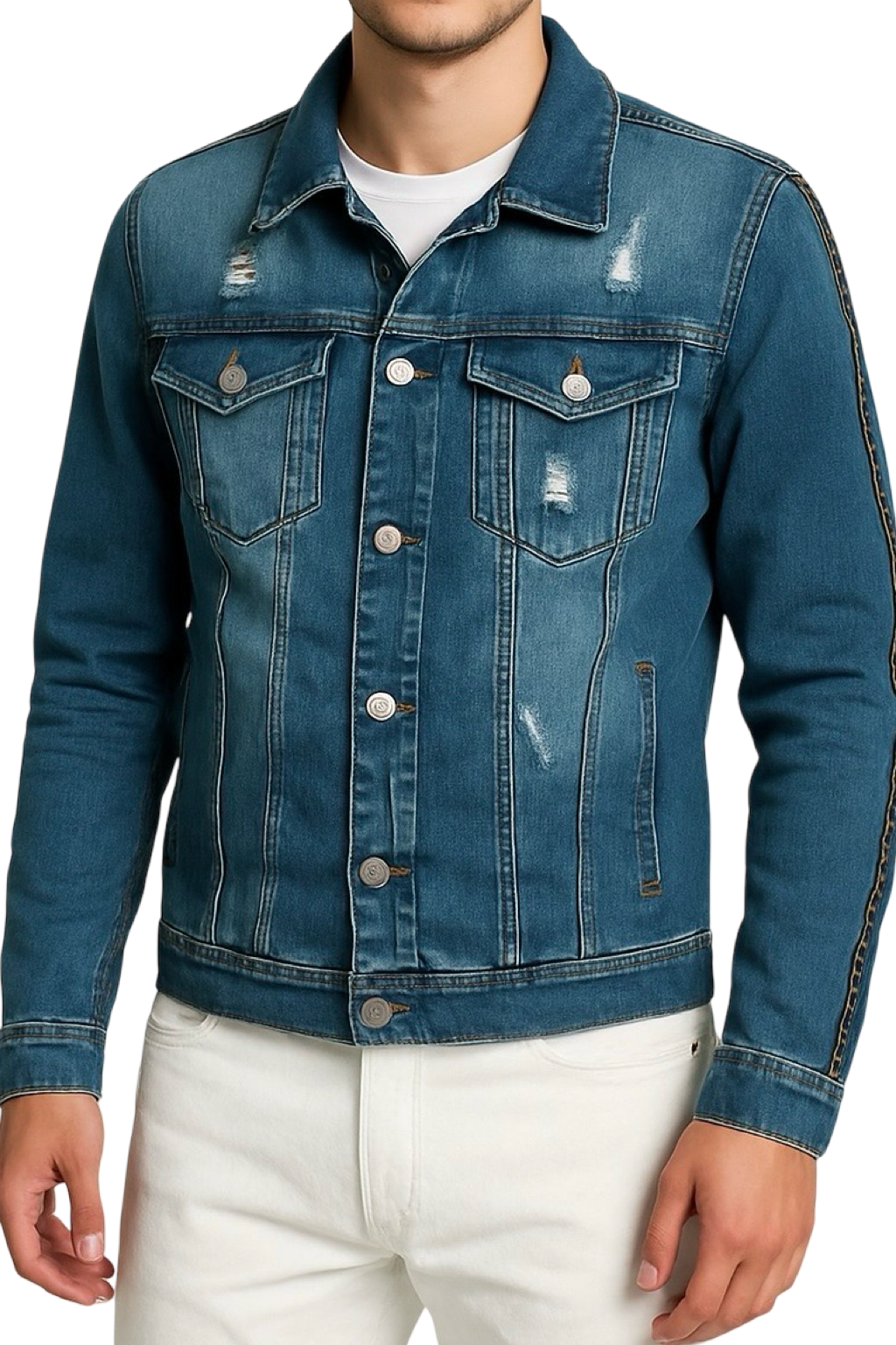 Giubbino Jeans Uomo