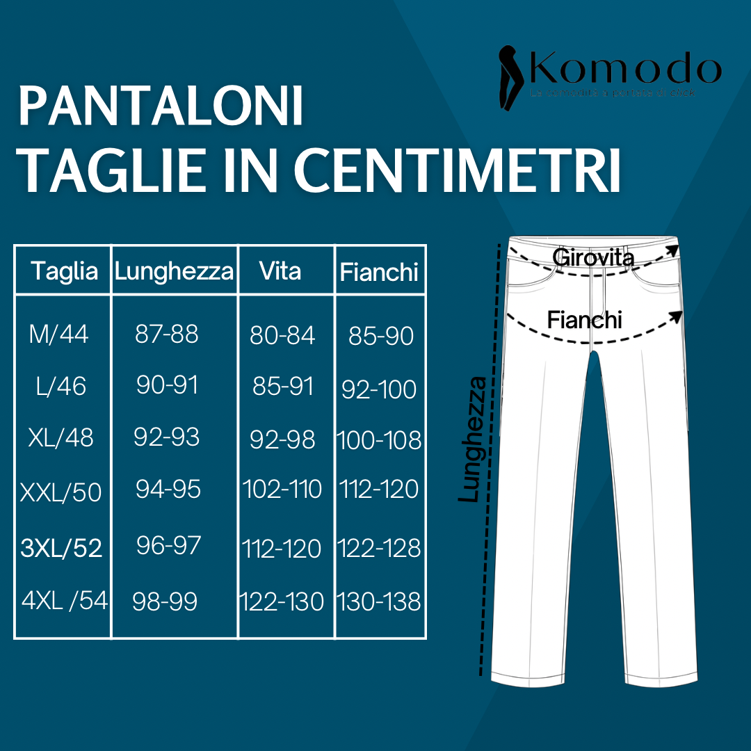 Pantaloni Elasticizzati