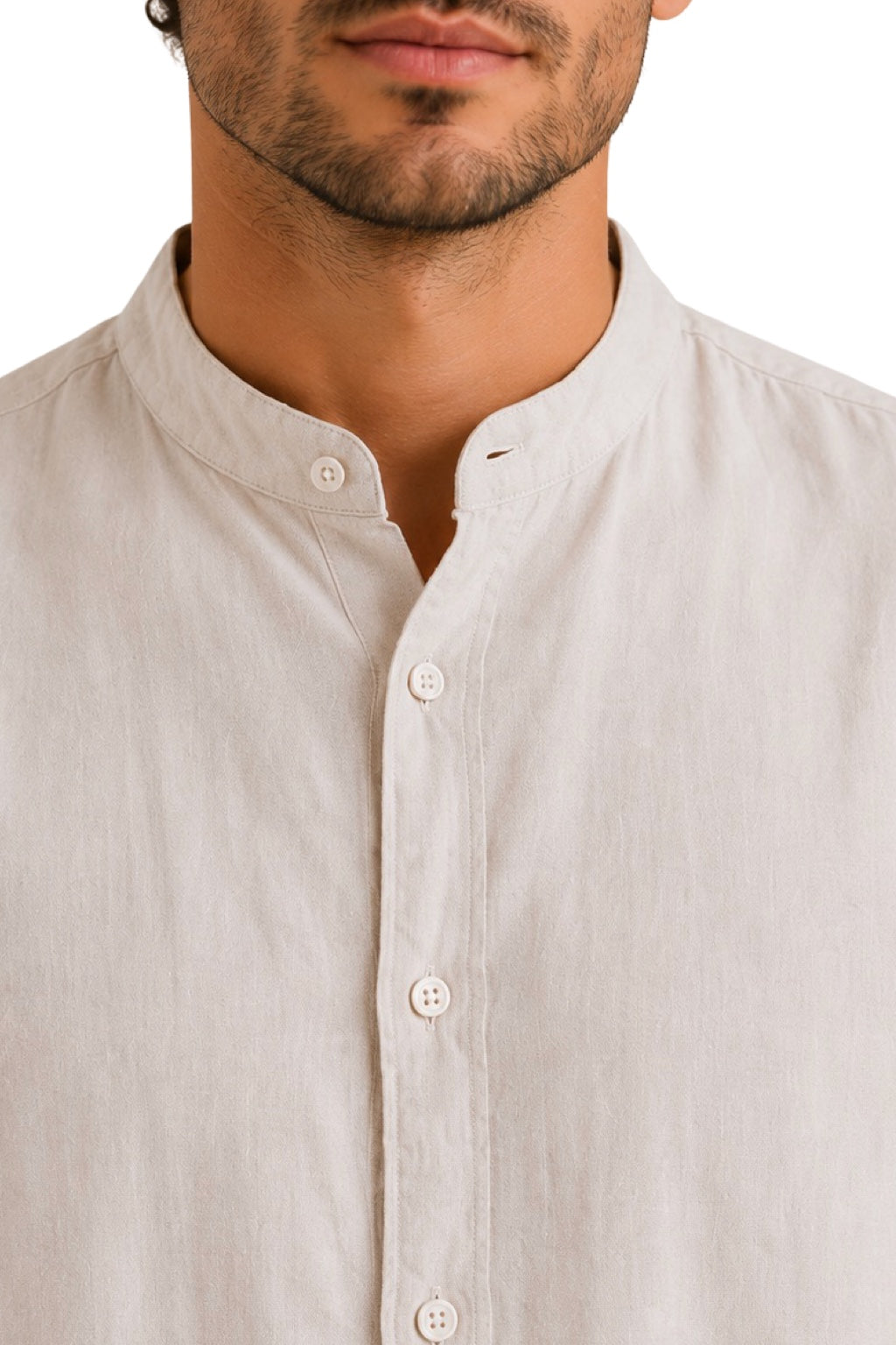 Camicia Lino Manica Corta