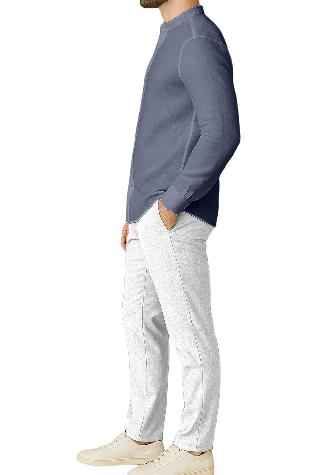 Camicia di lino uomo
